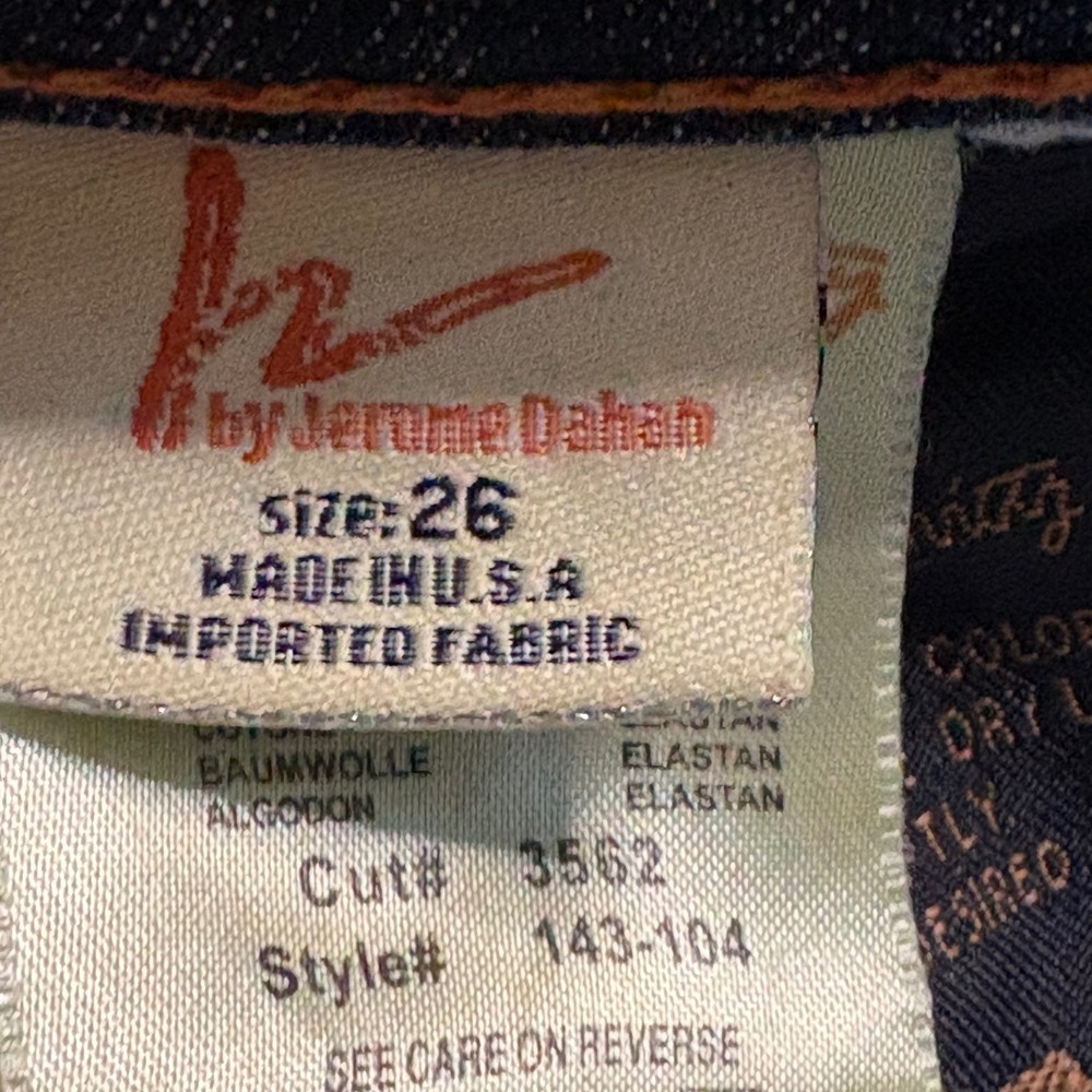 Citizens of Humanity Ingrid Flare Jeans Venetian 164 Dark Wash Low Rise 26 28x32 - Picture 8 of 16